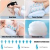 Portable Pregnancy Pillow – W Shaped Maternity Support for Side