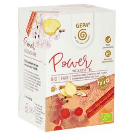 Gepa Bio Wellness Tea Power, 5 x 30 g