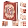 5 En 1 Paleta Sombras, Contorno, Iluminación, Labial Y Rubor