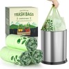 AYOTEE Compost Bags 1.6 Gallon with Handle Tie, 75 Count