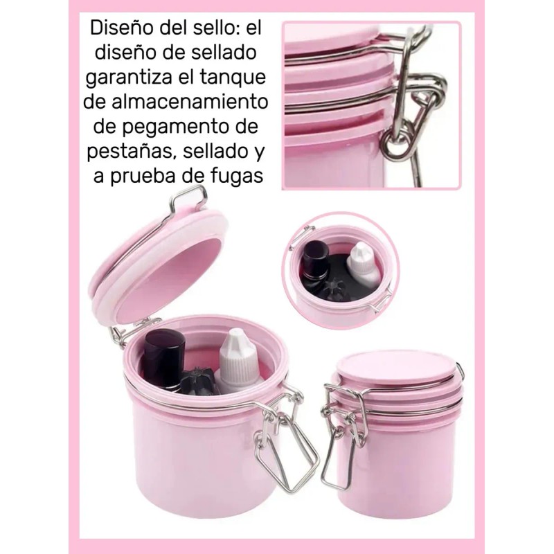Tanque De Almacenamiento Para Pegamento,extensión,pestañas