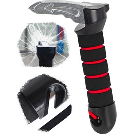 Exit Aid Car, Entry Aid Car Seniors, Car Assistant Support Handle for Seniors Ergonomic Car Handle for Elderly, Car Door Handle Mobility Aids for Entering and Exiting Cars (Red)