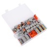 82Pcs Wiring Connector Conductor PCT Colorful Connecting Terminals with Bracket