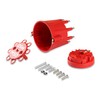 MSD 84335 HEI Distributor Cap and Rotor Kit Red