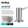 KRAUS Kitchen Soap and Lotion Dispenser in Spot Free Stainless