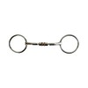AK Loose Ring Rotary Curved Snaffle Horse Riding Bits AKRS-2618