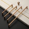 Amerdeco 10 Pack Champagne Bronze Cabinet Pulls 5 Inch(128MM) Hole