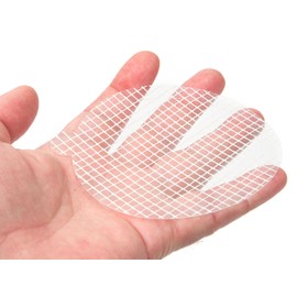 TubShroom Toss 26pk Disposable Drain Covers - Hair Catcher Mesh Sticker Strainers for Shower Bathtub and Bathroom Sink Drains to Prevent Clogged Drains, Half Year Supply