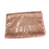 LIFKOME 1pc Rose Gold Sequin Tablecloth Decorative Table Cover for