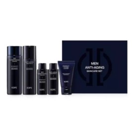 IOPE 아이오페 맨 안티에이징 베이직 2종 + 미니 3종 세트 IOPE Men Anti-Aging Basic 2 Types + Mini 3 Types Set