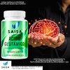 SAISA HERBAL Ácido Glutámico 100% Puro,120 Cápsulas | Suplemento para