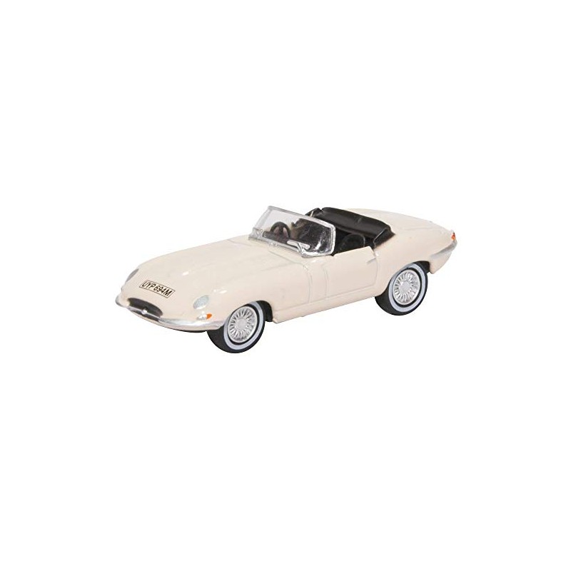 Oxford Diecast 76ETYP013 E Type Jaguar White