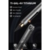 KEEPO LINK Mini Reusable Titanium Mechanical Pencil with Keychain (2