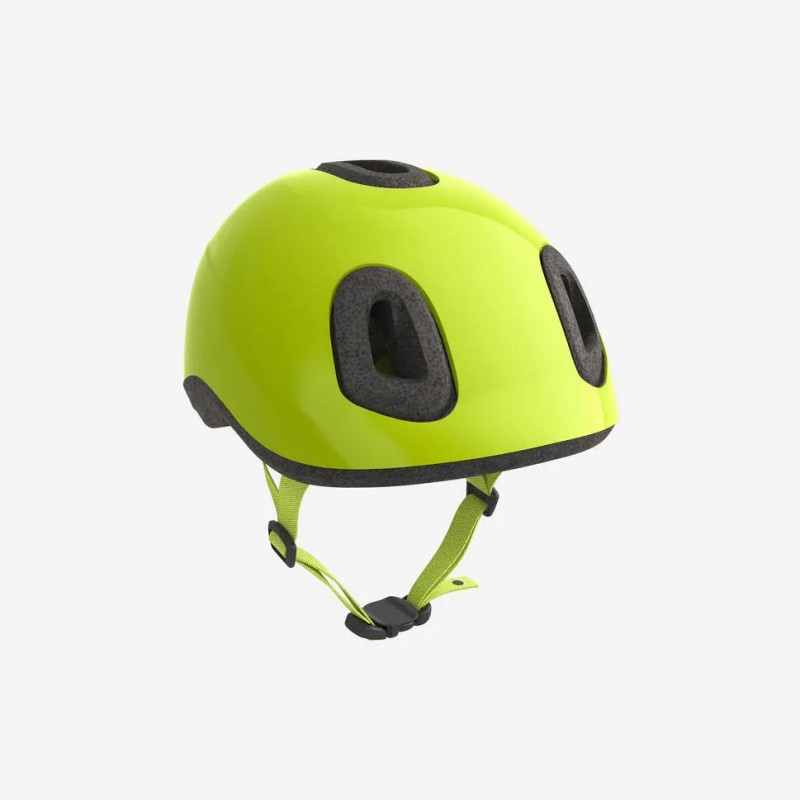 Casco De Bicicleta Para Niños 500 170g Btwin Amarillo Cascos