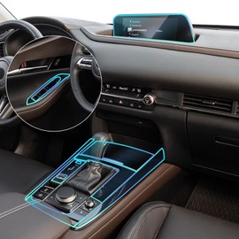 FDAIUN for 2020-2024 Mazda CX30 PPF Precut 8.5Mil Car Paint Protective Film TPU HD Film Scratch Protector Interior Accessories (Automatic Full Set 14Pcs)