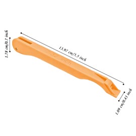 Copper Foil Hand Foiler for Stained Glass, Stained Glass Hand Foiler Tool,Copper foil Dispenser,Orange Hand Foiler for 7/32" Copper Foil Tape,Stain Glass Tools and Supplies