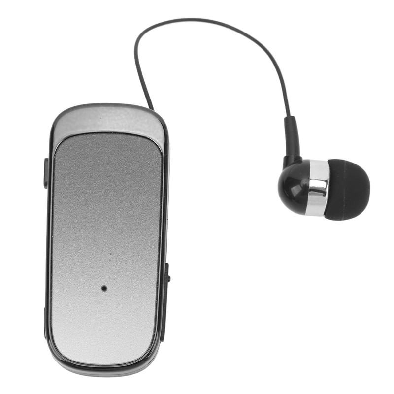 Retractable Wireless Headphones Bluetooth5.2 Earphones Clip On Earpiece Comfortable Headset
