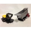 New Ray Toys International Lonestar, Dump Truck w/Excavator 1:43 Scale