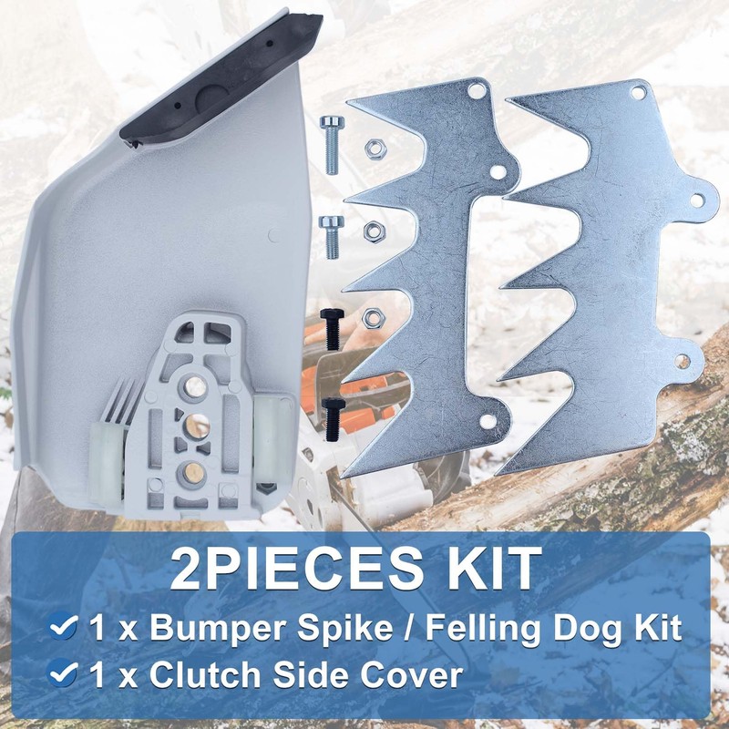 AUMEL Clutch Side Cover (Large) Bumper Spike Felling Dog Kit