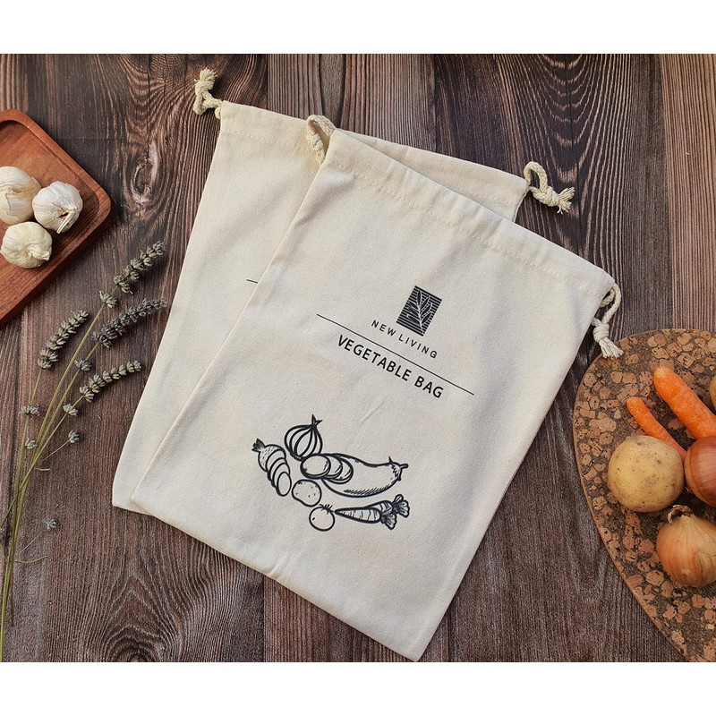 Vegetable Bag | Organic Linen Materials | Eco Product |
