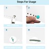 400 Pcs Mini Brad Paper Brads Fastener, Multicolor Metal Brad