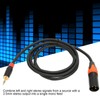 3.5mm to XLR Adapter Cable Mini Jack Aux to XLR