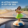 1 Pc Solar Powered Dancing Figures Decoration, Hawaiian Hula Dance