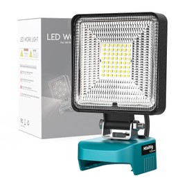 MtiolHig LED Work Light Compatible with Makita 18v Battery: MtiolHig 30W 3000Lumens Cordless Light - Flood Lighting with USB & Type-C Charging Emergency for Jobsite, Garage, Outdoor Project