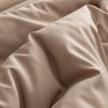 ROSGONIA Comforter Full Size for Girls Boys Teens Taupe Brown,