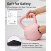 YOTTOY Soft Kettlebell,Kettlebell Anti-Slip Grip Weight for Home Workouts, Kettlebells