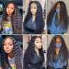 Single Bundle 16 Inch Color 1B Kinky Curly Bundles Double