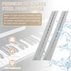 2 Pack Heavy Duty Piano Hinges, 24 Inch x 3