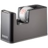 Leitz Klebeband-Tischabroller, Fester Stand, Klebebandabroller Inkl. Klebeband, Schwarz/Grau, Duo-Farbe, 53640095