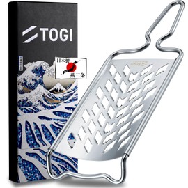 TOGI Grater, Made in Japan, Tsubame-Sanjo [Extreme Grating Comfort] Daikon Kettle, Stainless Steel Hook, Craftsmanship