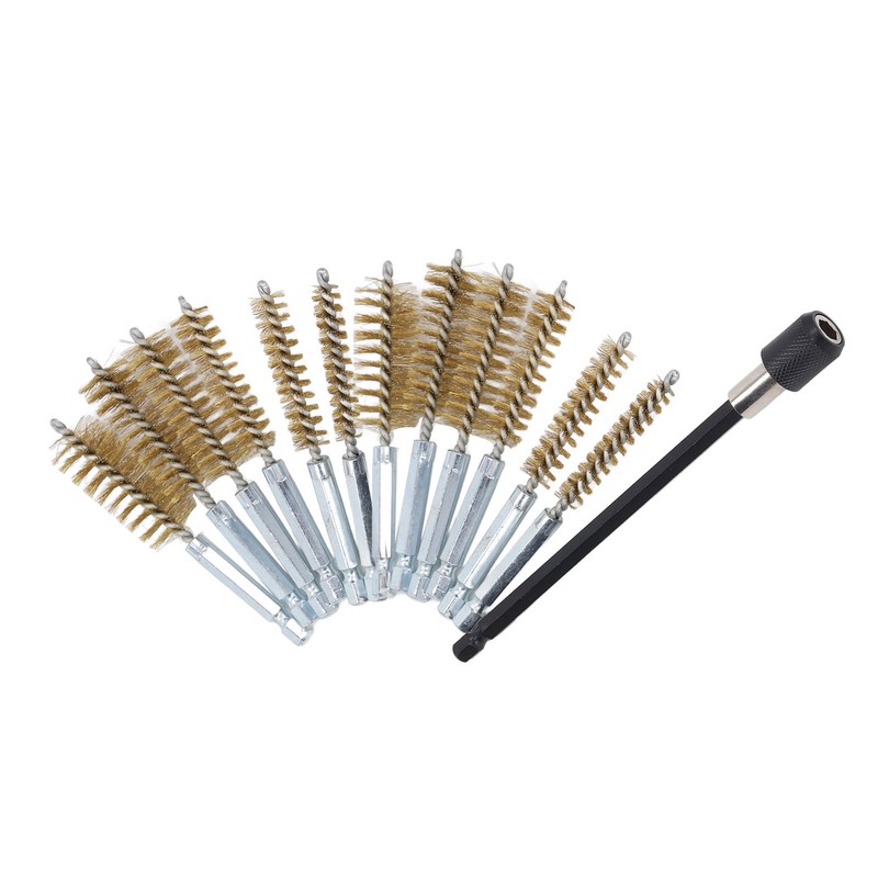 13 Pcs Bore Brush Set 8mm 10mm 12mm 15mm 17mm