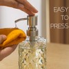 JASAI Durable Rustproof 304 Stainless Steel Soap Dispenser Pump, Matte