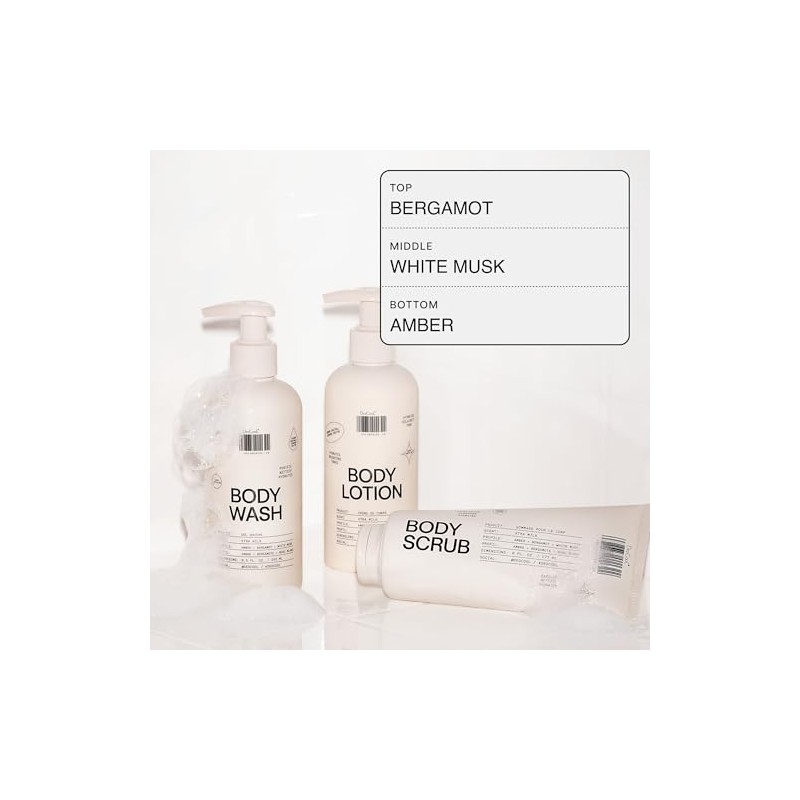 DedCool Body Wash Xtra Milk | Moisturizing Vegan Cleanser with