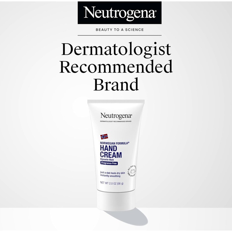 Neutrogena Crema hidratante para manos de fórmula noruega formulada con