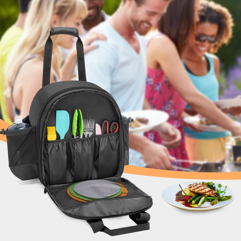 GRAOSO Camping Grill Bag Compatible with Coleman Fold N Go