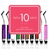 KING OF FLASH Capacitive/Resistive Touchscreen Mini Stylus Pens, Stylus on