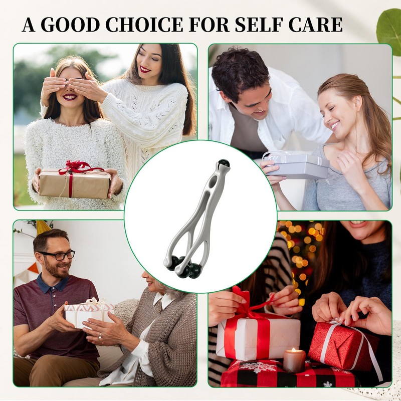 2-in-1 Jade Finger Massager Roller, Fatigue Pain Relief Tool