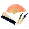 Summer Fan, Asymmetric, Easy to Fan, Fan Bag with Box,