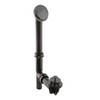 Westbrass 594144-62 14" Black Tubular Bath Waste & Overflow Assembly