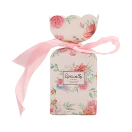 Cajas de de Boda Cajas de de Dulces Caja de Pequeña Caja de Papel Papel Poliéster Estilo Retro Fiesta Cumpleaños Estilo Antiguo Estilo Clásico 50 Set Mini