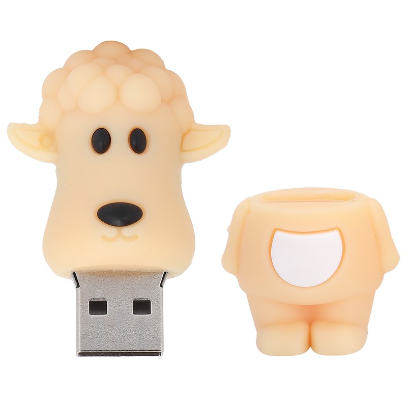 Thumb Drive Portable Cute Cartoon Sheep Doll 2.0 USB Flash
