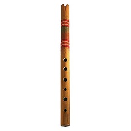 NOVICA Handcrafted Wood Andean Quena Flute with Carrying Case, Peace Flute'