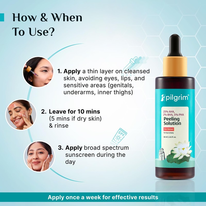 Pilgrim 25% AHA + 2% BHA + 5% PHA Peeling