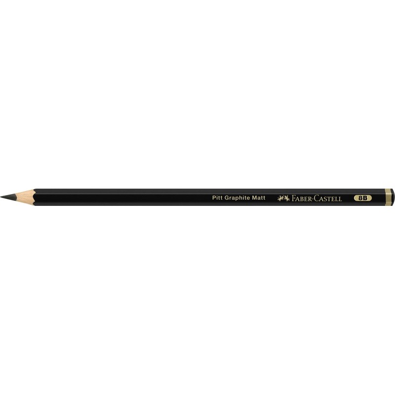 Faber-Castell Graphite Pencil Pitt Graphite Matt 8B