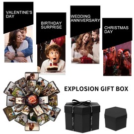 Explosion gift box Cajas grandes para regalos sorpresa Suitable for marriage proposal, Valentine's Day or birthday gifts