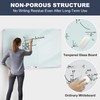 Glass Whiteboard Dry Erase Board - TANKEE Magnetic Glass White
